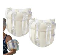 Swimming Arm Sleeves | Inflatable Safety Gear | Inflatable Swimming Wristbands | Suitable for Swimming Pool, Lake, Garden, River, Boating, School, Class, Holidays, Beginner Students