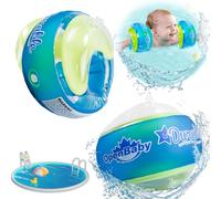 Swimming Armbands for Children, Swimming Armbands from 1 Year - Swimming Armbands Children 1-6 Years, Flipper Swimsafe for Babies/Toddlers Weighing 10-30 kg, Swimming Sleeves with 3 Independent