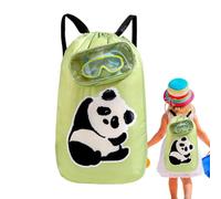 Swimming Bag Large Lightweight Drawstring | Summer Swim Backpack Wet/Dry Bag for Summer Camp Outdoor Gym Travel Vacation Equipment Clothes Toys Towel