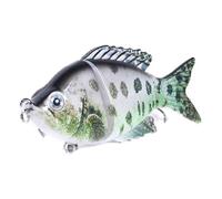 swimming baims for bass fishing, saltwater fishing lure lifelike deep dive multi-section swimming bait, floating fly fish equipment sinking for offshore