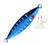 Swimming Bait | Anti-Rust Swimming Lures for Equipment, Metal Lures Slow Falling - for Beginners and Fishermen Men Father in Coastal Areas Ports Lakes Rivers Freshwater