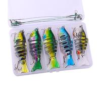 Swimming Bait with Propeller - Mechanical Predator Bait 3D Rotating Noise Attraction Stimulus Behavior Deep Water Durable Hooks Accessories for Trolling