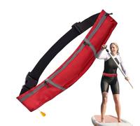 Swimming Belt Buoyancy - Adult Inflatable Flotation Device, Bright Safety Vest | Self Inflates 150n Float Water Support, Fitness Vest Equipment