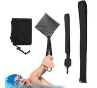 Swimming Belt for Stationary Resistance, Swimming Training Belt - Swimming Equipment, Improvement of Adjustable Belt to Effectively Protect the Waist and