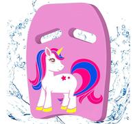 Swimming Board Children, Swimming Kickboard Training Equipment with Cartoon Pattern, Swimming Aid Cute Float Swimming Board for Children Swimming Training Boys Girls (Unicorn)