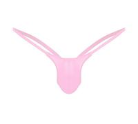 Swimming Briefs for Men Men's Erotic G-Strings & Thongs Breathable Loose Boxer Shorts U Convex Men's Sexy Underwear for Stag Do Fancy Dress Costume Pink