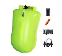 Swimming Buoy for Open Water - Highly Visible Waterproof Safety Float Trainage | Inflatable Floating Pool Equipment for Outdoor Swimmers