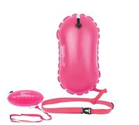 Swimming Buoy for Outdoor Waters, Swimming Buoy with Bubble Design, Dry Bag for Open Water, Swimming Accessories, High Visibility for Triathletes, Kayakers, Snorkellers, Swimmers