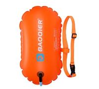 Swimming Buoy, Good Safety When Swimming, Swim Bubble Safety Buoy Tow Truck with Waist Belt for Open Water and , Valuables at the Lake Pool, 48 x 29/71 x 38 cm