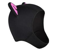 Swimming Cap - Swim Hat | Rubber Swimming HeadGear | Warm Ergonomic Swim Cat Ear Headgear, Comfortable Multipurpose Accessories for Surfing, Snorkeling, Beach Dive
