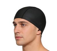 Swimming Cap, Training Cap with Integrated Ear Protection, Swimming Cap with High Elasticity and Cute Pattern, for Training, Workout, Shower, Spa, Holiday, Lake, River, Water Park