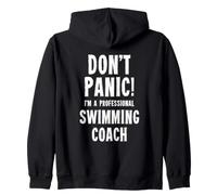 Swimming Coach Zip Hoodie