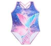 Swimming Costume - Girls Swimsuit For Summer Swimming Lessons With Adjustable Shoulder Straps