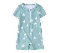 Swimming Costume Rash Vest Boys - Unisex Baby Short Sleeve Pajamas - Sleeper Romper