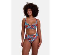 Swimming Costume Top Curaçao Multicolour Tropical Print