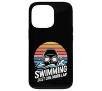 Swimming Dad Just One More Lap Swim Case for iPhone 13 Pro