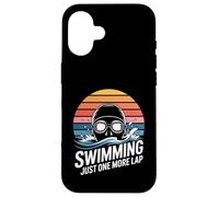 Swimming Dad Just One More Lap Swim Case for iPhone 16
