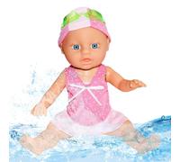 Swimming Doll, Movable Joint Battery Powered Doll, Interactive Movable Joint Realistic Kids Toys for Girl Learning Develop Skills Playtime Bathtub Boy School Preschoolers