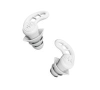 Swimming Ear Plugs for Adults, Reusable Soft Silicone Waterproof Swim Earplugs, Perfect for Surfing, Diving, Pool, Showering and Other Water Sports, Keep Water Out and Ear Protection (White, One Size)