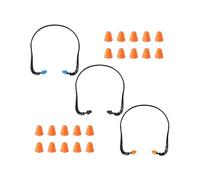 Swimming Ear Plugs Reusable Sleep Ear Plugs with Straps Silicone Swim Earplugs for Work Sleep Construction Sites Swimming Practical Silicone Swim Earplugs with Straps