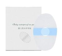Swimming Earloop, Waterproof Ear Patches,Ear Covers for Shower - 10pcs Ear Stickers, Silicone Gel Material Res
