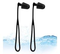 Swimming Earplugs,Corded Earplugs Silicone,Waterproof 1 Pair Reusable Earbuds with String,Exercise Accessories for Adults Kids Sleeping Sh.ooting Surfing Diving Kayaking Pool,Hearing Protection Tool