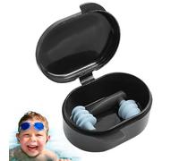 Swimming Earplugs - Ergonomically Designed With 4-layer Waterproof Design And Firm Fit Provide Ultimate Comfort And Protection. Comes With A Carrying Case For Easy Storage. Perfect For Swimming, Surfi