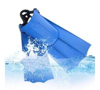 Swimming Fin - 30.5x16.5cm Swimming Flipper, Portable Design | Rubber Comfortable Short Swim Flipper with Adjustable Ankle Strap, Training Fin for Stronger Snorkeling Kids Adults