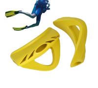 Swimming Fins - 2 Pieces of Diving Fins | Snorkel Clip Preserver | Snorkel Breathing Tube | Water Sports Accessories Replacement for Women Adults