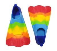 Swimming Fins, Silicone Training Fins Light Arcira for Bodyboard, Comfortable Snorkel Fins for and Girls, Short Swimming Fins for Young People, Long Swimming