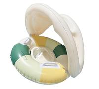 Swimming Float - With Sunshade Striped Seat, Pool Float | Inflatable Swim Floats, Pool Floats, For B́abies Aged 0-4 Years, For Backyard Garden