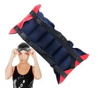 Swimming Floatation Belt, Inflatable PVC Canvas Wrap 265g | 29" Portable Red Adjustable Waist Band | A Flexible Teaching Provides Water Support for Prin