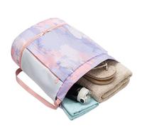 Swimming Gear Bag, Beach Shoulder Bag with Drawstring, Waterproof Dry Separation Wet Bag for Beach Pool