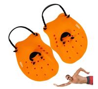Swimming Gloves ,for Kids | Silicone Webbed Adjustable Swim Gloves | Portable Adults Swimmer Gear With Drainage Holes, Reusable Swimming Aids For Training, Exercise
