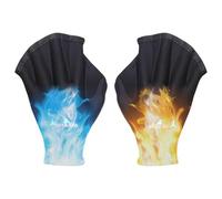 Swimming Gloves - Neoprene Webbed Training Gloves 20 X 16 cm Thermal Water Hand Warmer Adjustable Aqua Fit Equipment | Diving, Surfing, Fitness, Swimming For Use A
