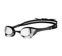 ARENA Cobra Ultra Swipe Mirror Unisex Adult Racing Swimming Goggles, Swimming Pool Goggles with Curved Mirror Lenses, Anti-Fog, UV Protection, 5 Interchangeable Nose Bridges