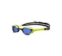Arena Cobra Ultra Swipe Swimming Goggles Yellow with Dark Blue Lenses