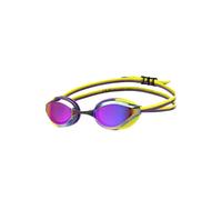 Arena Swim Goggles Python Racing – Unisex Anti-Fog, Dual Strap, Small Fit – Violet/Plum/Arctic Lime