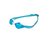 Arena Swim Goggles Python Racing - Unisex, UV Protection, Anti-Fog, Non-Mirror Lens - Blue/White Sky
