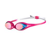 Swimming Goggles Arena Spider Junior Youth Mirror White Pink Fuchsia UK Seller