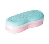 Swimming Goggles Case, Diving Glasses Box, Drain-Dry Design, Breathable Silicone Eyeglass Organizer for Outdoor Travel Summer Sports Pool Use, 7.09x2.76x2.17 Inches, 1 Piece