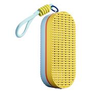 Swimming Goggles Case, Swim Glasses Holder, Breathable Lightweight Silicone Protective Storage Box with Lanyard for Kids Adults Travel Beach Outings, 7.87x3.15x1.97 Inches