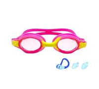 Swimming Goggles For Children - Toddler Goggles Child Goggles with Ergonomic Design | Adjustable Goggles with Nose clip Earplugs Perfect For Children, Boys & Girls