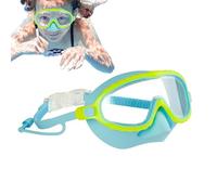Swimming goggles for with a nose cover, goggles for with a nose cover, wide sight glasses - Waterproof diving goggles without leakage diving accessories