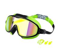 Swimming Goggles Kids - Anti Fog Leak Proof Wide View Swim Glasses, Adjustable Strap | Pool Beach Diving Training Sports Outdoor Usage Boys Girls Comfort Fit Clear Vision Durable Flexible Seal Design