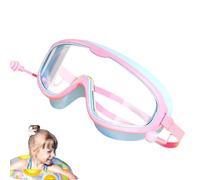 Swimming Goggles Kids, Anti UV Swim Glasses for, Fog Waterproof with Lightweight, Travel Accessories for Youth, Clear Vision Pools Glass, Comfortable Fit, Pool, Outdoor, 7.09x2.95x1.97 Inches