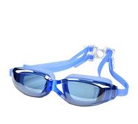 Swimming Goggles, Swim Goggles for Adult Men Women Youth Kids 8+, Anti-Fog UV Protection No Leaking Nose Blue