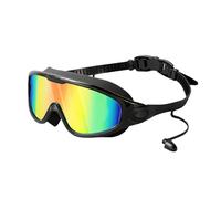 Swimming Goggles - Swim Goggles with Soft Silicone Clear Vision and Adjustable Strap - Polarized Swimming Goggle Anti Fog Anti UV No Leakage for Adult Men Women Youth