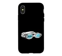 Swimming Goggles Swim Sport Athlete Gear Case for iPhone X/XS
