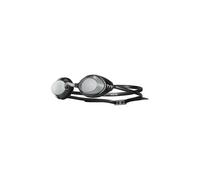 TYR Vecta Racing Swimming Goggles Black With Dark Lenses Grey